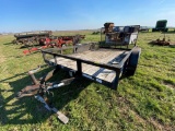 7 X 12 Tandem Axle W. Spring Gate -no Title