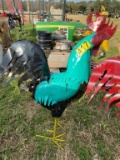 36in Rooster Yard Art