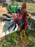 36in Rooster Windmill Yard Art