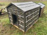 4 X 5 Camo Sheet Metal Dog House