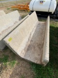 8 Ft Concrete Feed Bunk