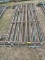 (4) 5x10 Green Metal Gate Livestock