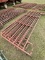 (4) 5x12 Orange Metal Livestock Panels