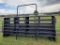 14pc Heavy Duty 12' Black Panels 6' Gate