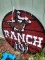 24 Inch Round Ranch Sign