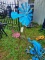 5ft Blue Windmill Stand