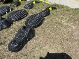 Black Gator Yard Decor