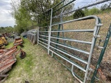 12ft Galvanized Panel W/gate