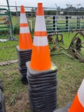 Heavy Duty Rubber Safety Cones