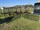 New Pair Of 14ft Biparting Horse Gates W/post