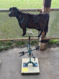 Cow  Copper Weather Vane