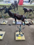 Elk  Copper Weather Vane