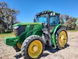 John Deere 6170r Cab & Tractor (off Site)