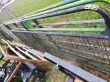 12ft Black Gate W/wire