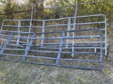 5pcs Gate, Panel, + Frame, 2pcs Hay Feeder Rings