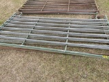 (4) 5x10 Green Metal Gate Livestock