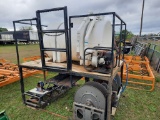 300 Gallon Tank With Pressure Washer