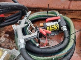 New 12 Volt Diesel Pump And Hose