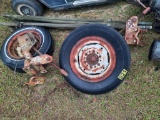 Tail Wheels, Tires, Rims And Brackets