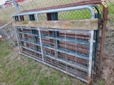 8ft Galvanized Gate W/wire