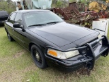 2011 Black Ford Crown Victoria Sedan