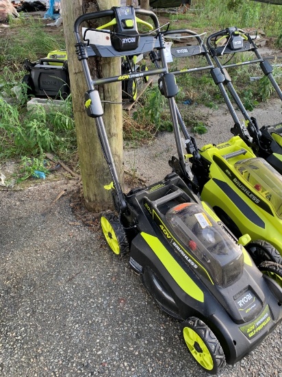Ryobi Electric self-propelled lawn mower