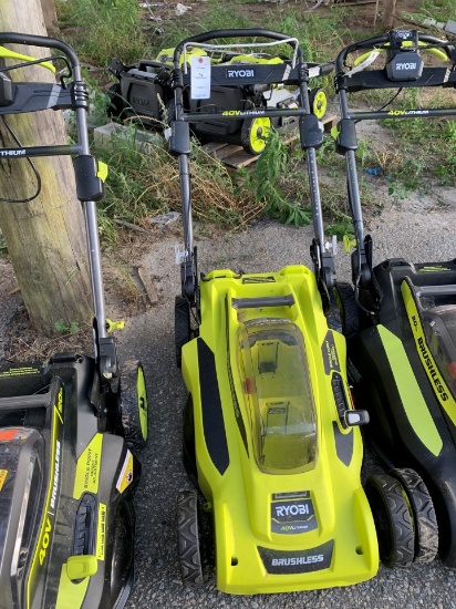 Ryobi Electric self-propelled lawn mower