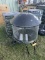 Portable Steel Fire Pit Set W/ Wheels Unused