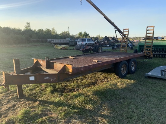 8x20 Heavy Duty Trailer W/ramps