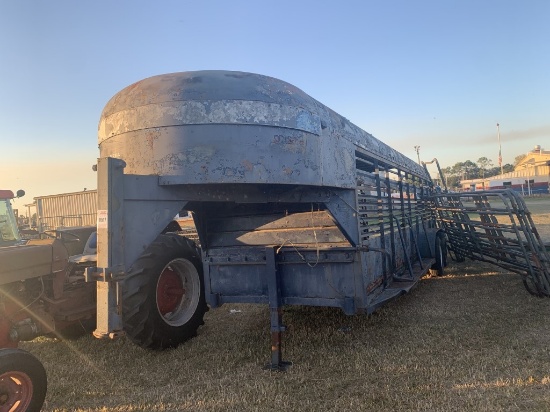 24 Ft Livestock Tandem Stock Trailer, Bos Only