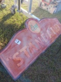 Vintage Look Esso Standard 6 1/2' Metal Sign