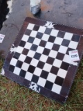 Cowhide Checkerboard
