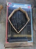 New Vintage Trw Tool Hanging Peg Board