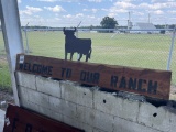 God Bless Our Ranch Wooden Sign
