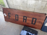 Ford Wooden Sign