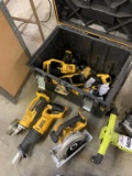 Dewalt Box Of Tools Battery Power, With Chargers