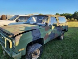1986 K5 Military Diesel Blazer