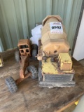 Vintage Toy Concrete Truck And Motor Grader