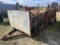 16ft Homemade Trailer Dual Axle W/ Wood Sides,