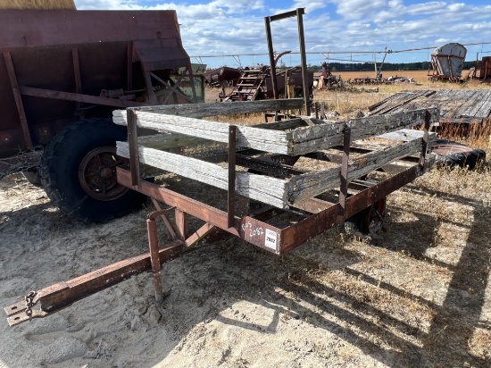 Homemade Utility Trailer 9 1/2 Ft  Pin Hitch
