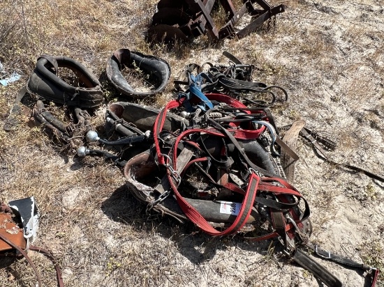 4 Mule Collars & Harness