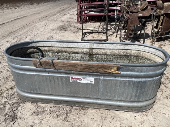 Galvanized Water Trough