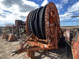 Hudig Hard Hose Irrigation Reel Single Axle
