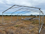 20' X 20' Galvanized Building Frame Only