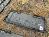New Quick Attach Skid Steer Mounting Plate