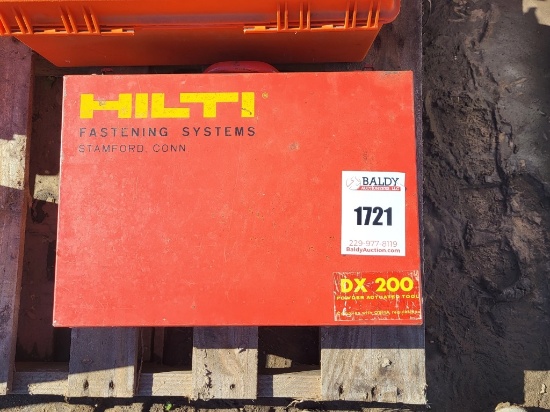 Hilti Fasting System Dx 200 Powder Actuated Tool