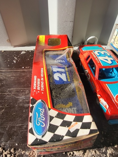 Vintage Metal Racing Toy Lot -