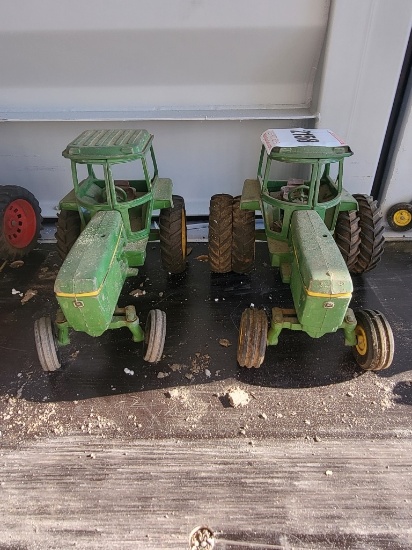 (2)vintage Metal Precision John Deere Tractors