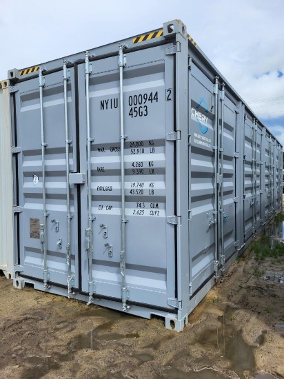 40' High Cube , Multi-door Container, , Unused