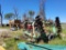 Duetz-allis Folding Pull Type Harrow W/ Drag